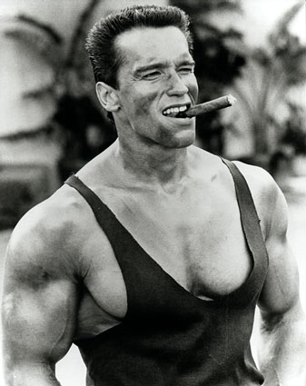 Arnold Schwarzenegger Workout Book. Be realistic, don't try